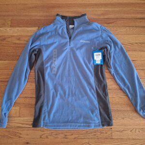 Activewear Columbia microfleece long-sleeved shirt Men XS